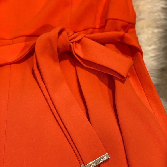 Tommy Hilfiger Orange Cropped Jumpsuit | 10 - Picture 6 of 9